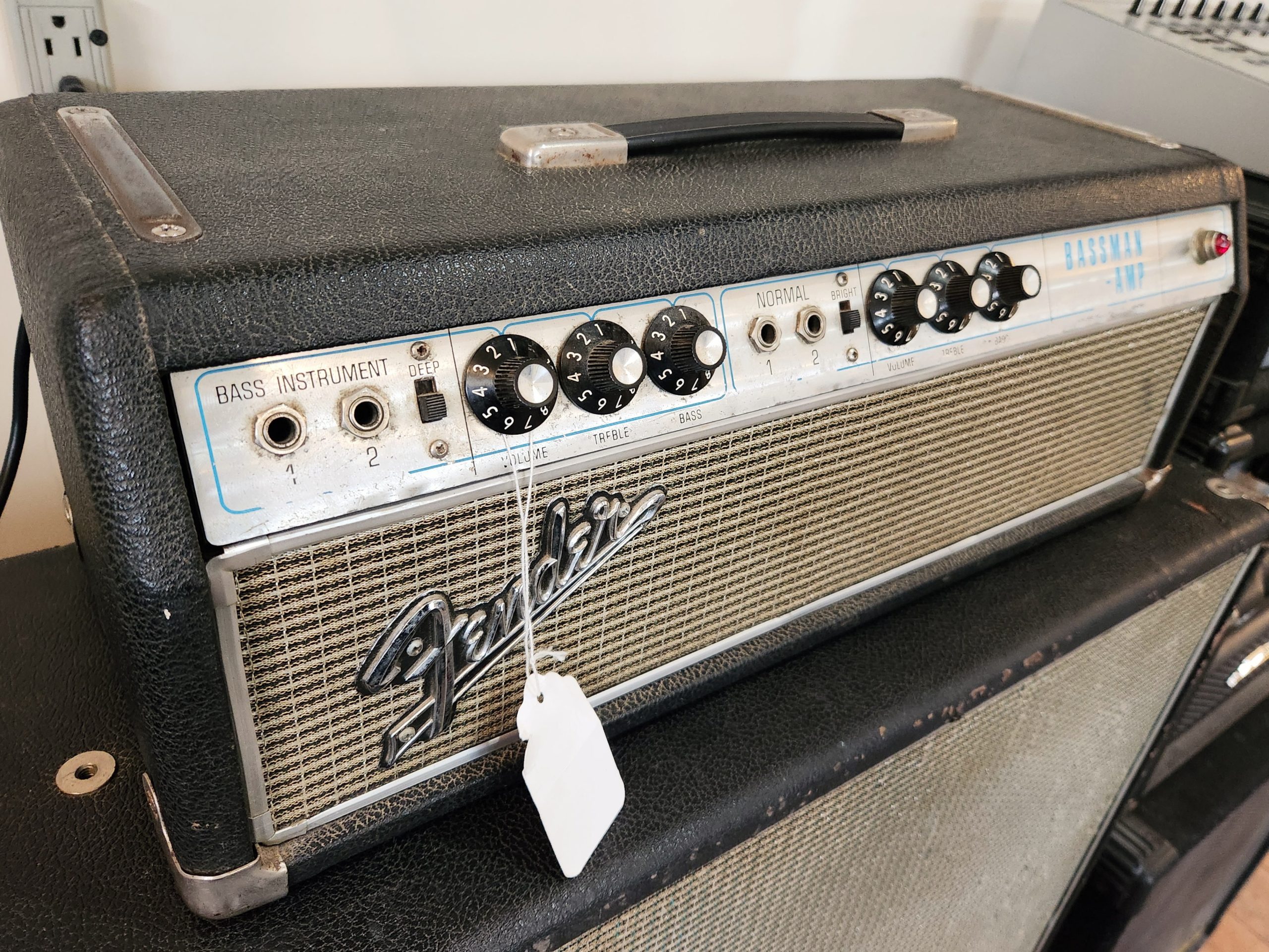 Fender Bassman Silverface w/ Cabinet