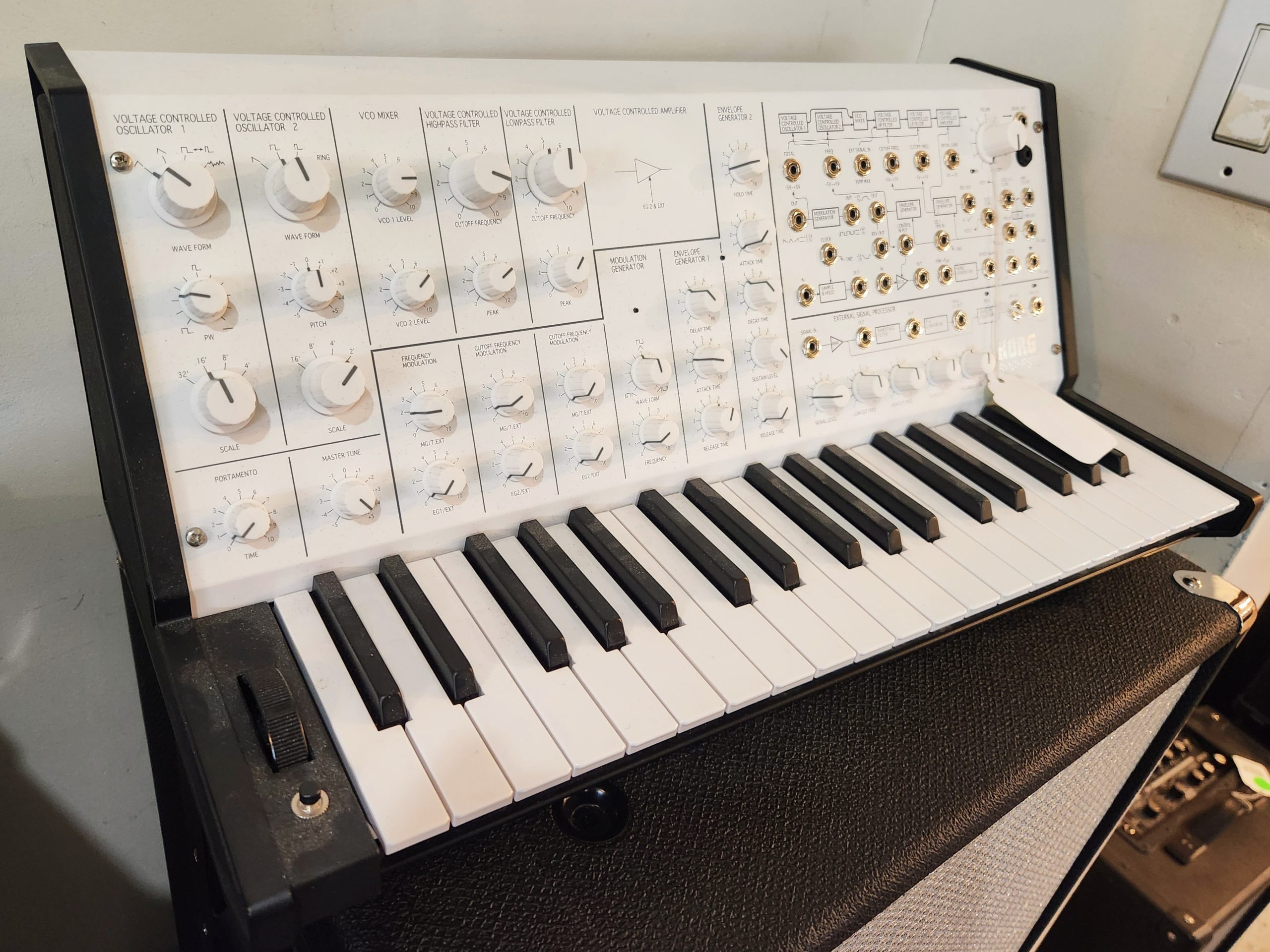 Korg MS-20 Mini Limited Edition White