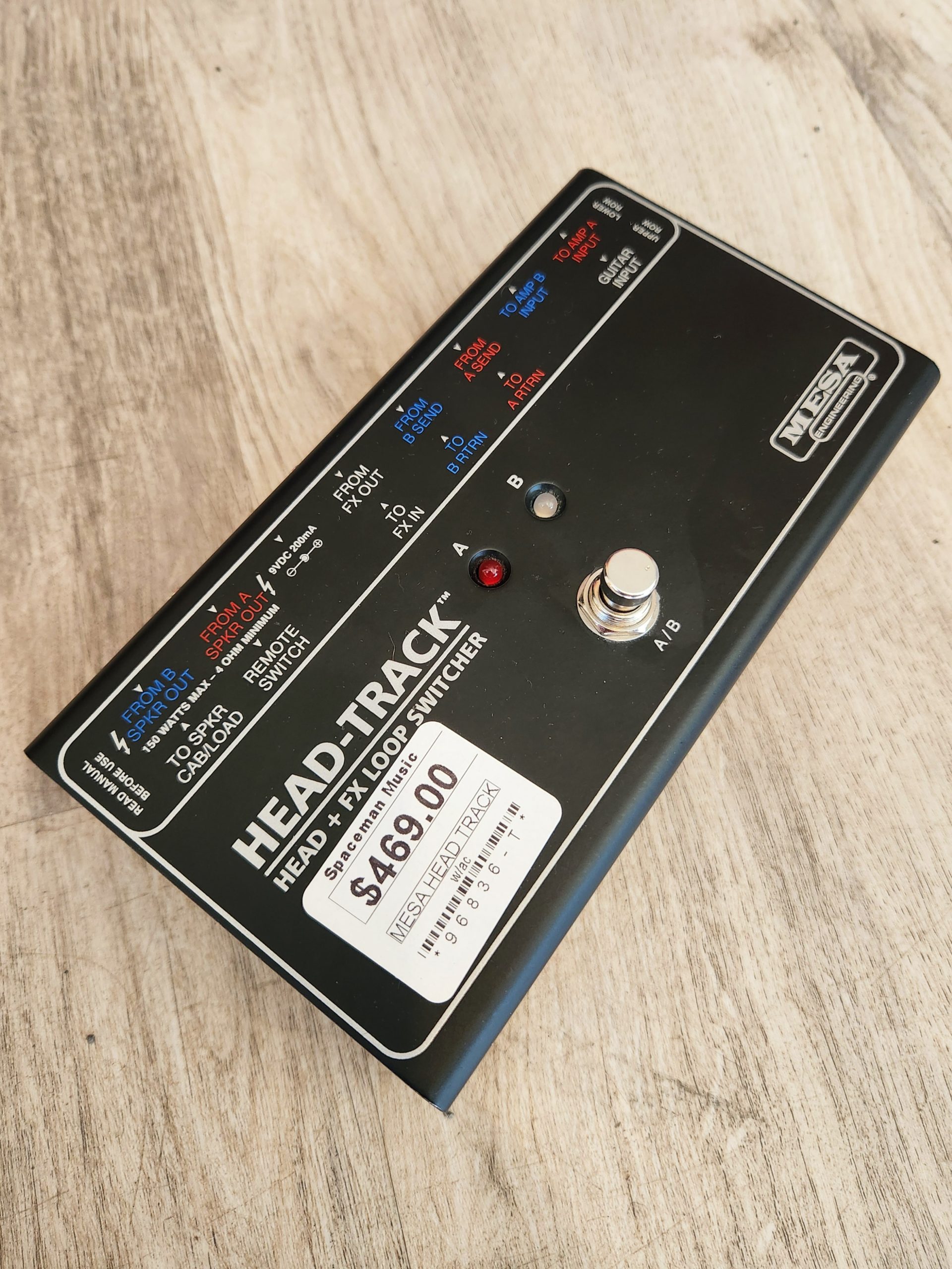 Mesa Boogie Head Track