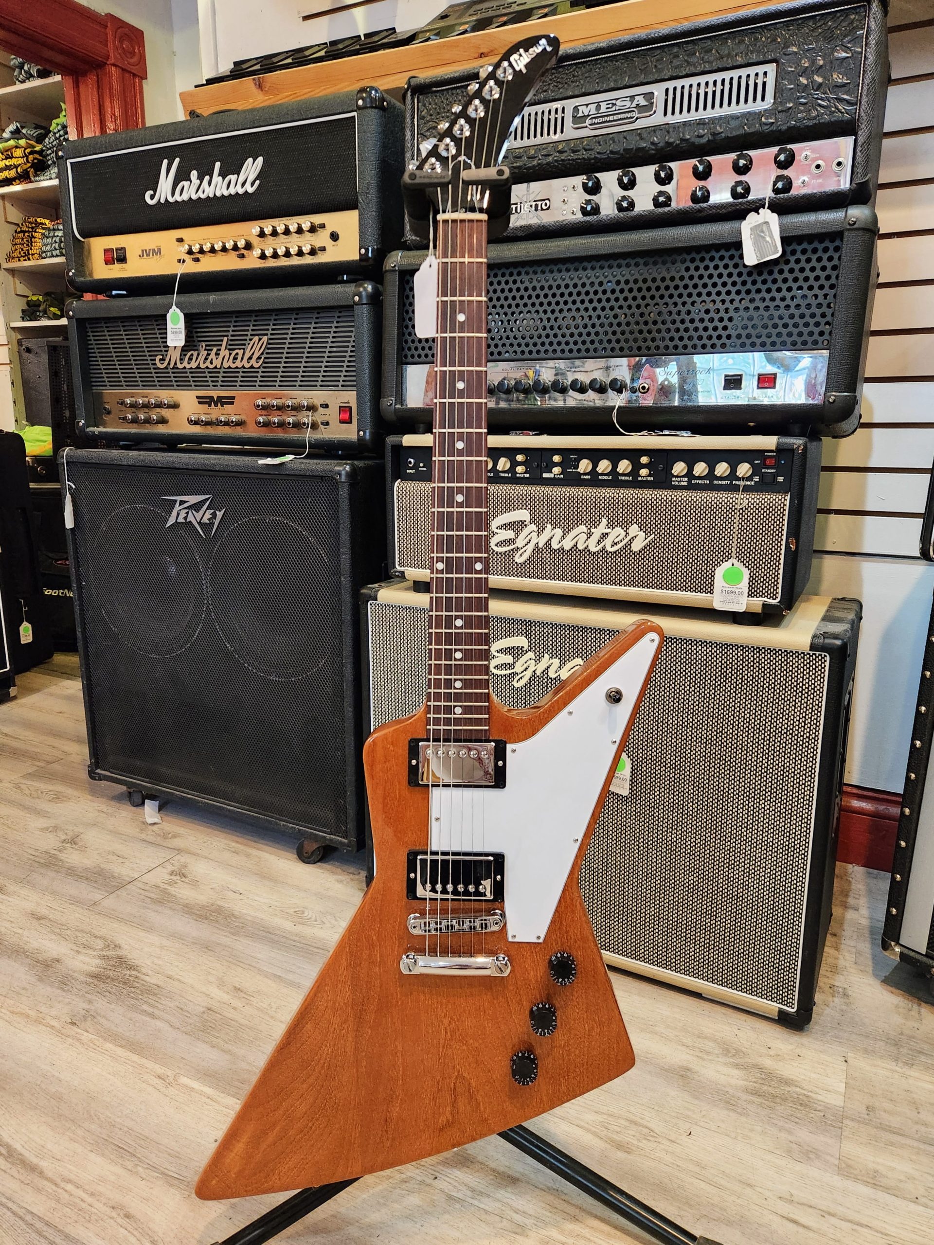 Gibson Antique Natural Explorer