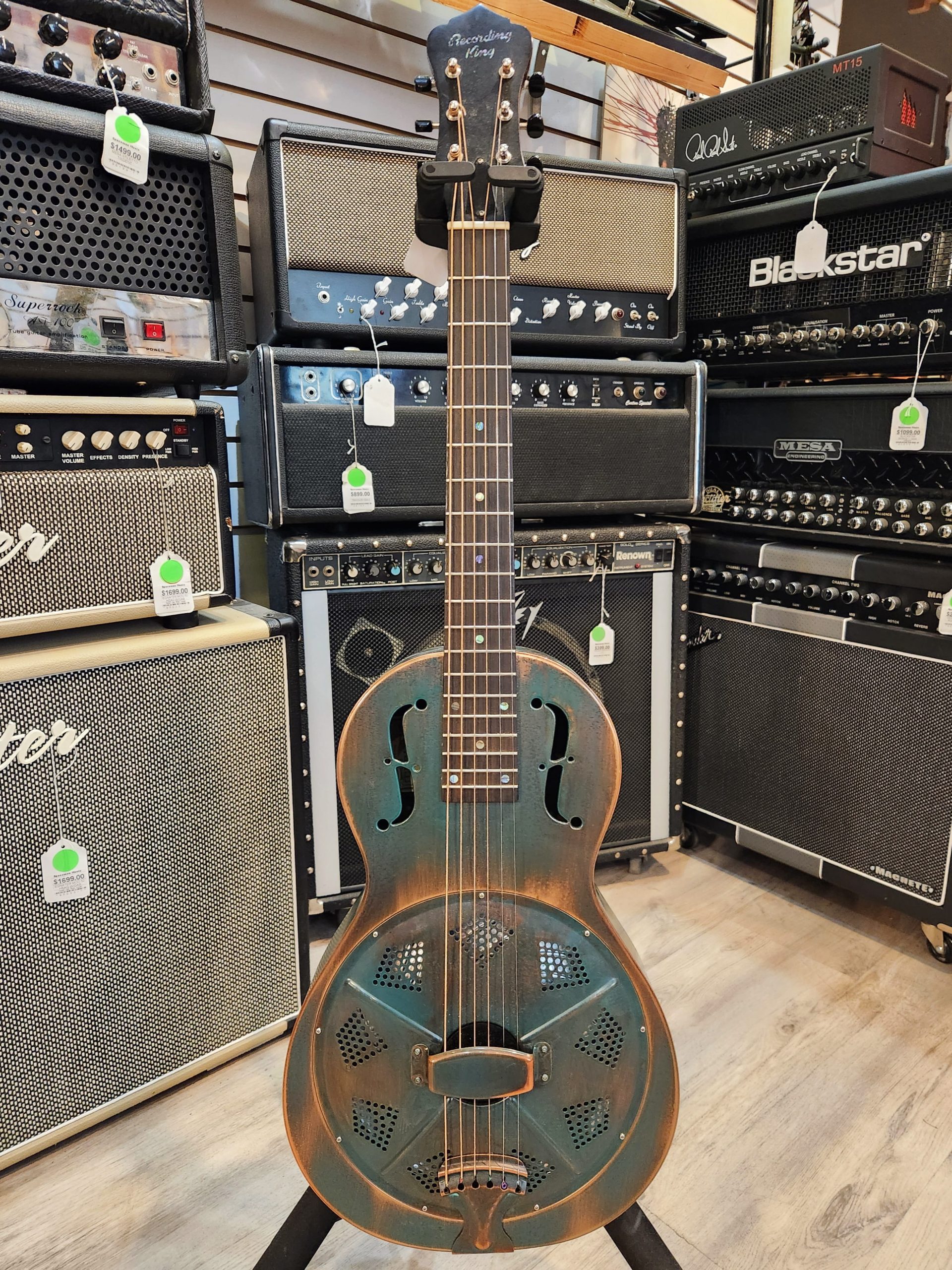 Recording King Swamp Dog Parlour Resonator